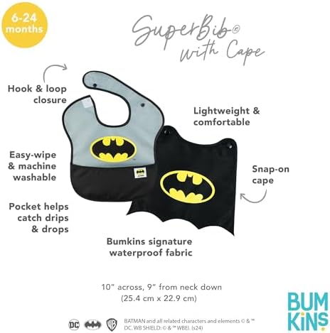 Bumkins Bib for Girl or Boy, Baby and Toddler for 6-24 Months, Essential Must - Image 5