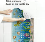 LNOND Sea Turtle Bath Mat for Tub for Kids, Ocean Bathtub Mat, Kids Bath Mats - Image 4