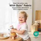 8pk Organic Baby Bandana Bibs for Drooling Teething - Image 2