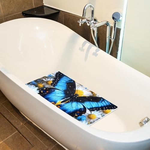Non Slip Shower Mat Bathtub Mat 15.1x26.8 Inch, Quick Dry Bath Mat - Image 5