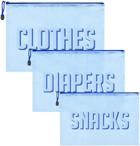 3pcs Hospital Bag Organizing Pouches by KUIRAN