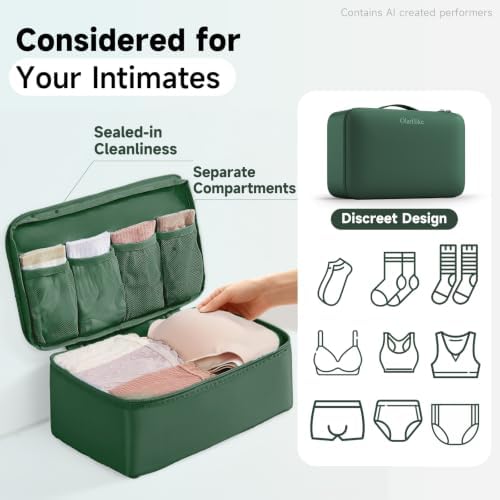 OlarHike 9 Set Packing Cubes for Travel, Gifts for Women Mom, Anti-Tearing - Image 5