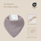 8 Pack Muslin Baby Bandana Bibs - Image 5