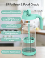 Xaproo 32oz Glass Formula Mixing Pitcher, Borosilicate Breastmilk Mixer - Image 3