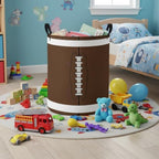 Baby Laundry Basket Baby Nursery Hamper Kids Laundry Basket Toy Storage Bin - Image 5