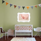Pennant Banner Flags, Infant and toddler room decoration pennant, - Image 6