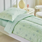 DuShow Cotton Toddler Bedding Set, 4 Piece Toddler Bed Comforter Sets, Includes - Image 7