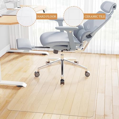 KMAT Office Chair Mat, Easy Glide Hard Wood Tile Floor Mats - Image 7