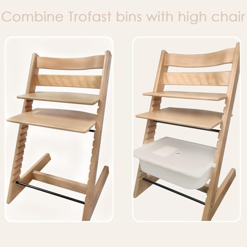 MITCHENIFY Adapters for Stokke Tripp Trapp High Chair & Trofast Storage Bin - Image 2