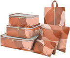7 Set Packing Cubes Travel Luggage Organizers by BHAHB