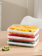 CoiiJoii 3PCS A4-Size Clear Hard Shell Zippered Case, Diaper Bag Organizing - Image 7