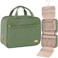 NISHEL Travel Toiletry Bag for women, Portable Hanging makeup Organizer by NISHEL