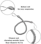 BEL AVENIR Curtain Tiebacks Ropes Tie-Backs, Handmade Holdbacks - Image 2