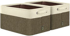 BALEINE 2 Pack Fabric Closet Storage Bins by BALEINE