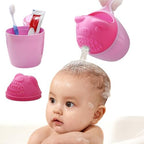 Bath Rinser Cup for Babies, Cartoon Bear Baby Bath Rinse Cup - Image 4
