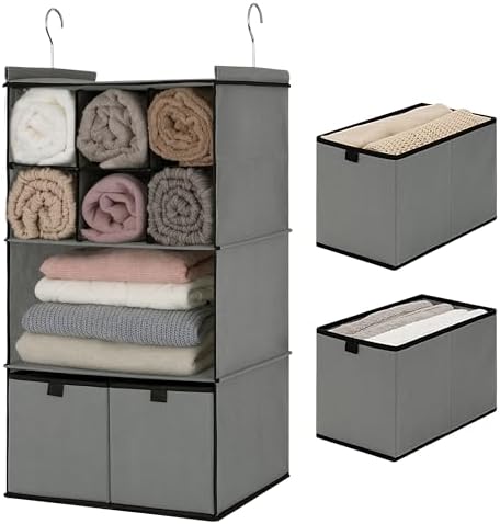GRANNY SAYS 4-Shelf Hanging Closet Organizer by GRANNYSAYS