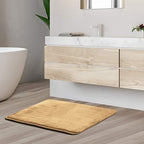 Clara Clark Bathroom Rugs, Velvet Memory Foam Bath Mat, Machine Washable Bath - Image 2