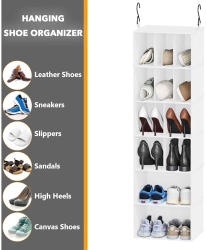 SpaceAid 2 Pack Hanging Closet Organizer and Storage - Image 6