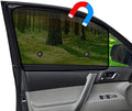 Ovege Car Window Shades Magnetic 2pcs Universal Car Window Screen Mesh Side by Ovege