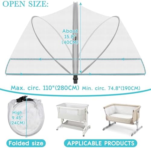 Bassinet Cover Mosquito Net - Image 6