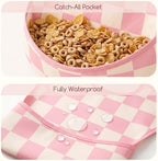 3 Pack Waterproof Baby Bibs for Eating, Mess Proof Feeding Bib - Image 4