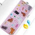 Baby Bath Mat for Tub Non Slip Kids Bathtub Mat Extra Long 40X16 Inch Toddler by Tubozadi