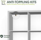 Furinno Cubic Extra Thick 12-Cube Closet Organizers and Storage - Image 3