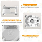 Baby Bath Seat for Babies 6 Months & up, Non-Slip Toddler Bath Seats for Babies - Image 4
