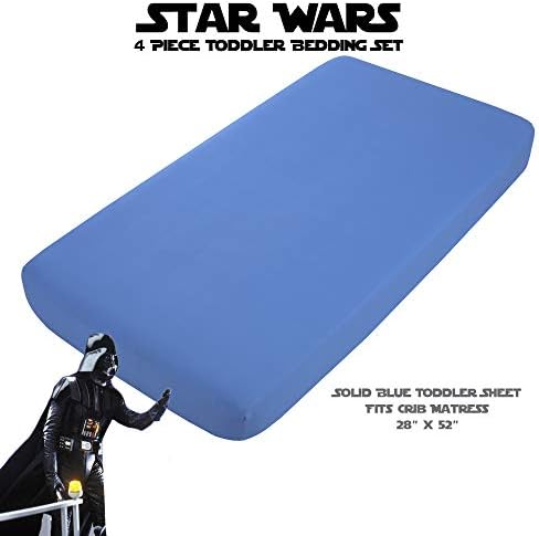 Disney Star Wars Galaxies Await 4 Piece Toddler Bedding Set Fitted Sheet - Image 4