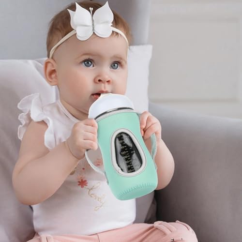 Beautyflier 2PCS Sleeve Covers for 8 oz Philips Avent Glass Natural Baby Bottle - Image 6
