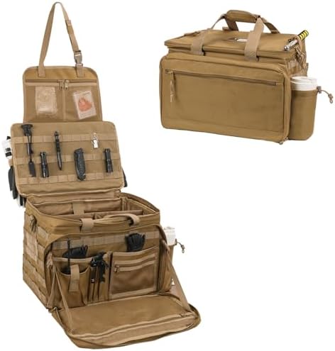 SCAVATA Patrol Bag Law Enforcement, Police Gear Car Front Seat Vehicle by Tidyyourlife