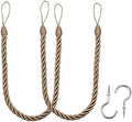 BEL AVENIR Curtain Tiebacks Ropes Tie-Backs, Handmade Holdbacks by BELAVENIR