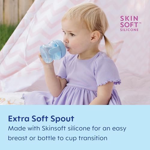 MAM Starter Sippy Cup, Extra-Soft Spill-Free Spout 4+ Months, 5 Ounces - Image 3