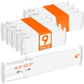 Lifewit 9 Pack 4" High Drawer Dividers, Adjustable Drawer Organizer Clothes by Lifewit