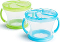 Munchkin Snack Catcher Toddler Snack Cups, No Spill, 2 Pack by Munchkin