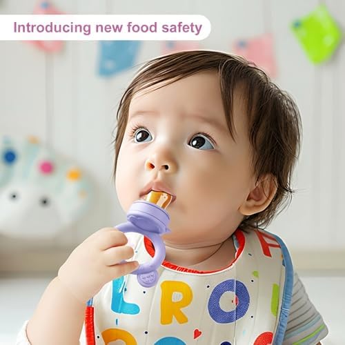 Baby Breastmilk Popsicle Molds & Baby Fruit Feeder, Infant Food Freezer Tray - Image 6