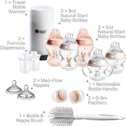 Tommee Tippee Natural Start Bottle, Warmer & Pacifier Set - Image 2