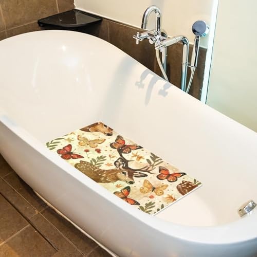 Shower Mat Bathtub Mat, 26.8x15.1 inch, Non-Slip Bath Mat - Image 5
