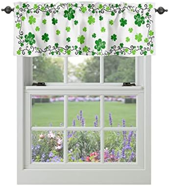 St. Patrick's Day Valances Kitchen Curtains - Image 2