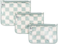 Tiny Twinkle Diaper Bag Organizing Pouches|3 Pack Mess-Proof Clear Front Travel by TinyTwinkle