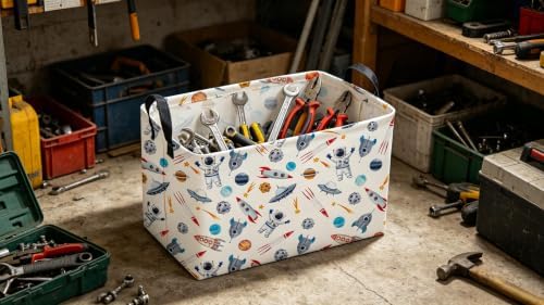 Sanjiaofeng Rectangular Astronaut Basket, Dirty Clothes Basket, Party Baskets - Image 5