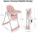 Cochildor 3-in-1 Baby High Chair, Foldable High Chair - Image 5