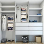 MAX Houser 4 Tier Shelf Hanging Closet Organizer, Closet Hanging Shelf - Image 6