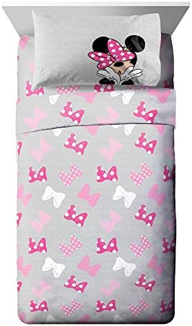 Disney Minnie Mouse Kids 5 Piece Twin Comforter Set - Image 3