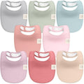 KeaBabies 8-Pack Baby Bibs for Drooling and Teething by KeaBabies