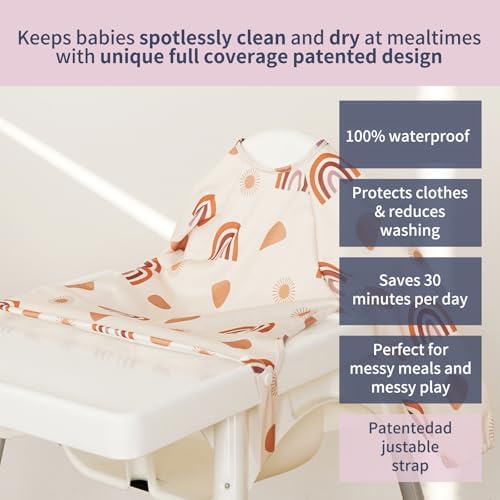 Long Sleeve Baby Bib - Image 2