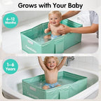 Collapsible Baby Bathtub, Space-Saving & Easy to Clean - Image 5