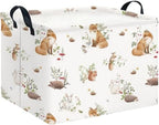 CLOCOR Rectangular Storage Basket, Collapsible Storage Bin, Waterproof Books Box by CLOCOR