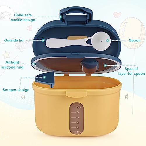 Accmor Baby Formula Dispenser On The Go, Portable Milk Powder Formula Dispenser - Image 4