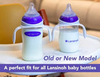 CHUBBIEE Baby Bottle Handles for Lansinoh 5oz & 8oz Bottles, Ergonomic Non-Slip - Image 2